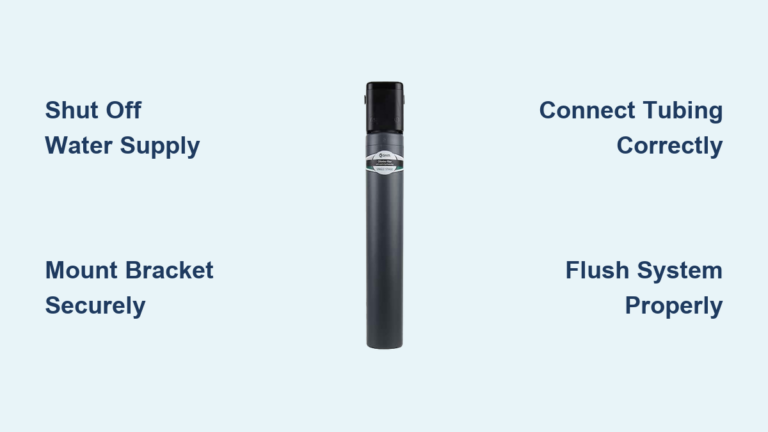 How to Install A.O. Smith Under Sink Water Filter