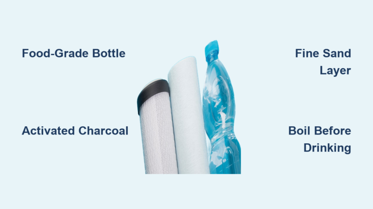 How to Make a Bottle Water Filter: Materials and Steps