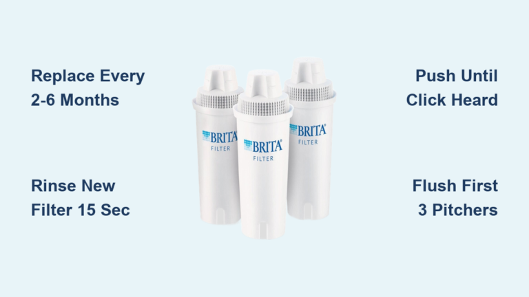 How to Replace Brita Water Filter in Pitcher