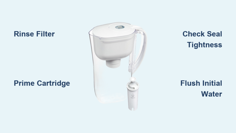 How to Set Up Brita Water Filter Pitcher
