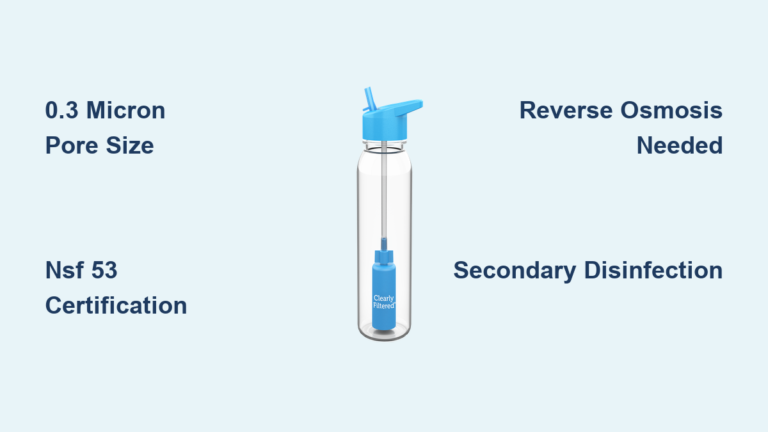 Can Filtered Water Bottles Remove Bacteria and Parasites?