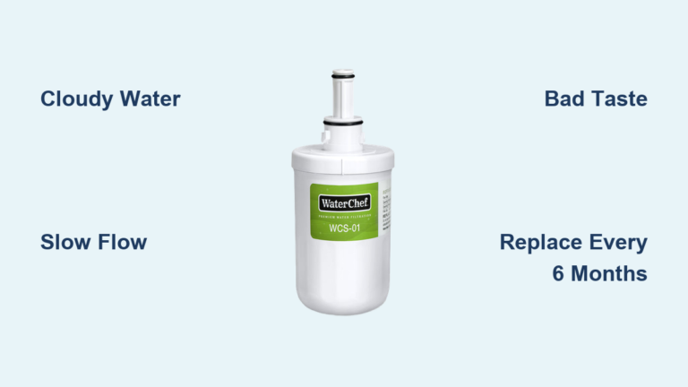 When to Change Fridge Water Filter: Quick Guide