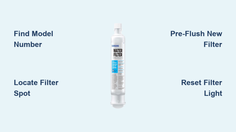 How to Change Fridge Water Filter – Easy Steps