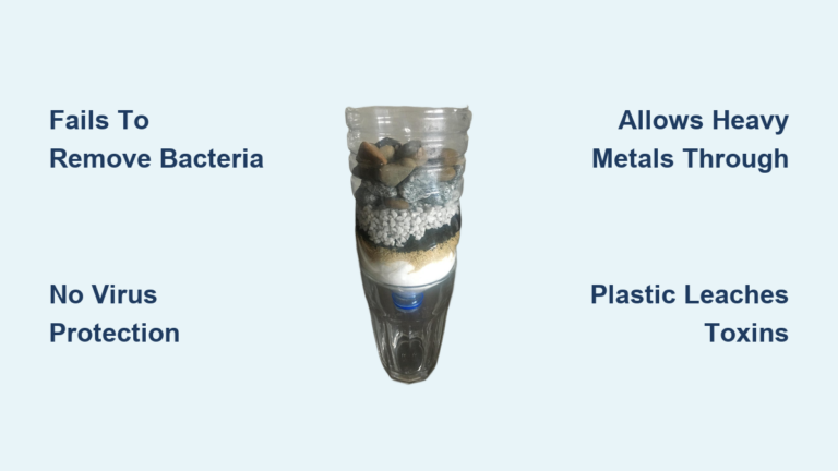 Homemade Water Bottle Filters: What They Can’t Do