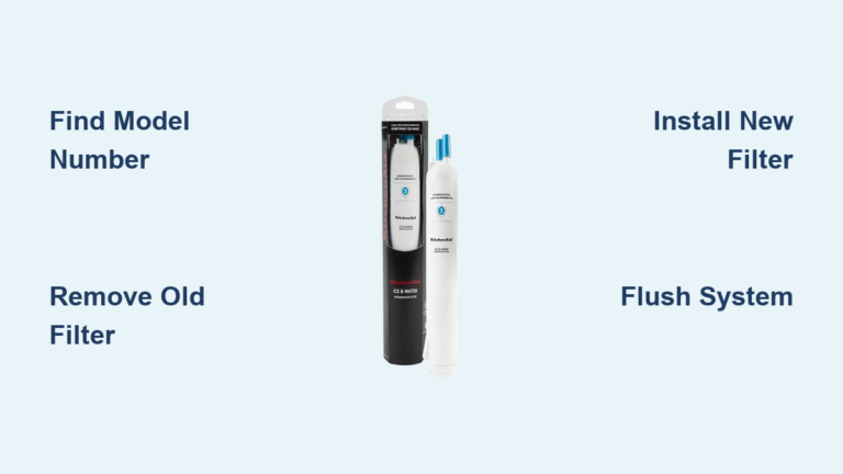 How to Change KitchenAid Superba Water Filter