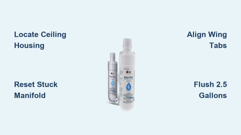 How to Replace LG LT1000P Refrigerator Water Filter