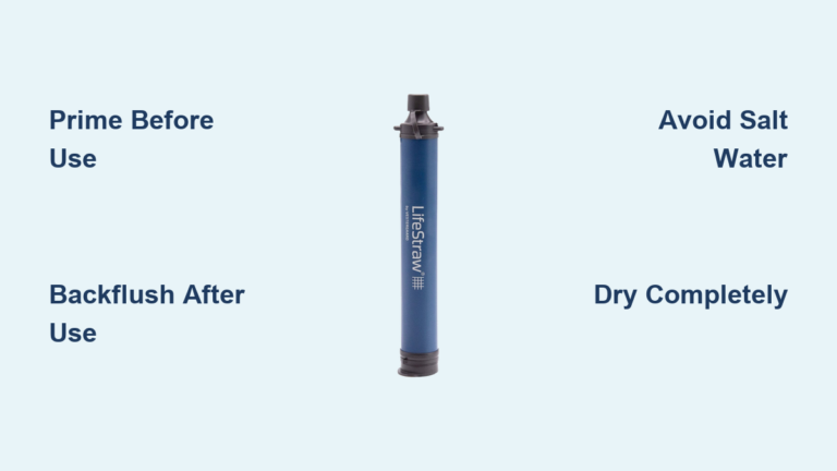 How to Use LifeStraw Personal Water Filter