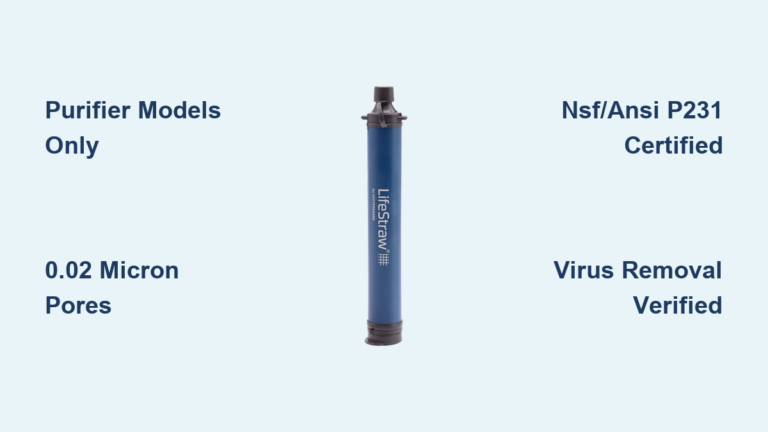LifeStraw Removes Viruses: What You Need to Know
