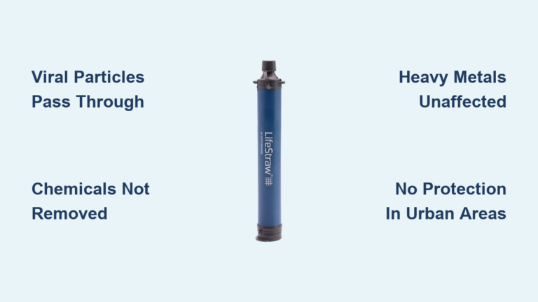 LifeStraw Limitations: What It Doesn’t Filter