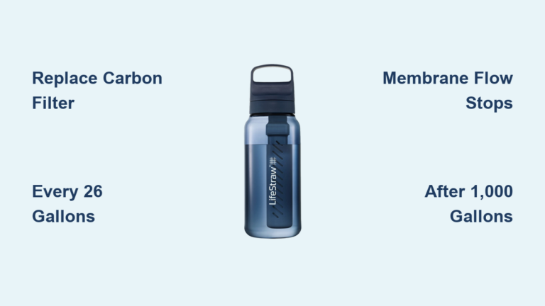 How Often to Replace LifeStraw Water Bottle Filter
