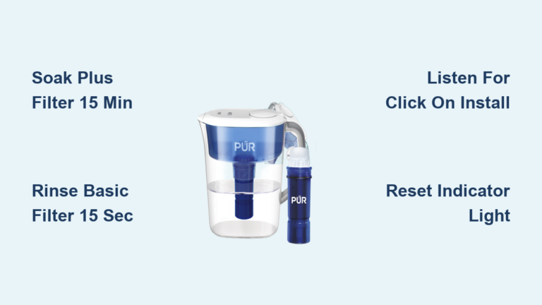 How to Replace PUR Water Filter Pitcher