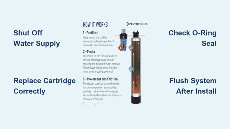 How to Change a Pentair Whole House Water Filter