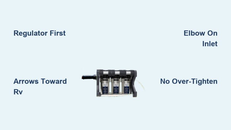 How to Install Portable Water Filter on RV System