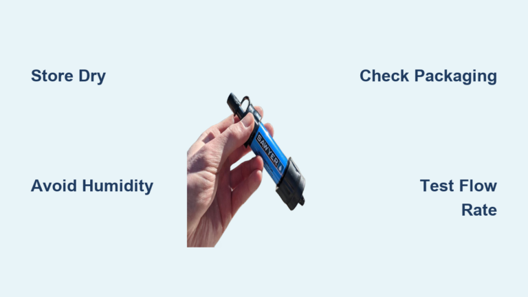 Shelf Life of Portable Water Filters Explained