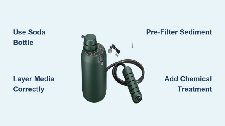 How to Make a Portable Water Filter