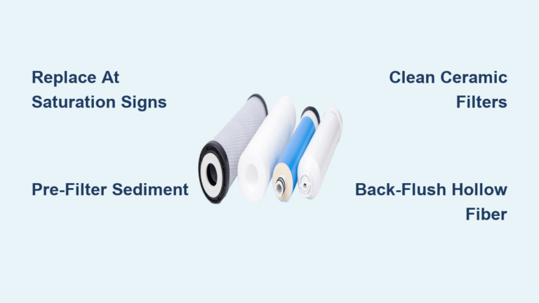 Portable Water Filter Cartridge Lifespan Guide