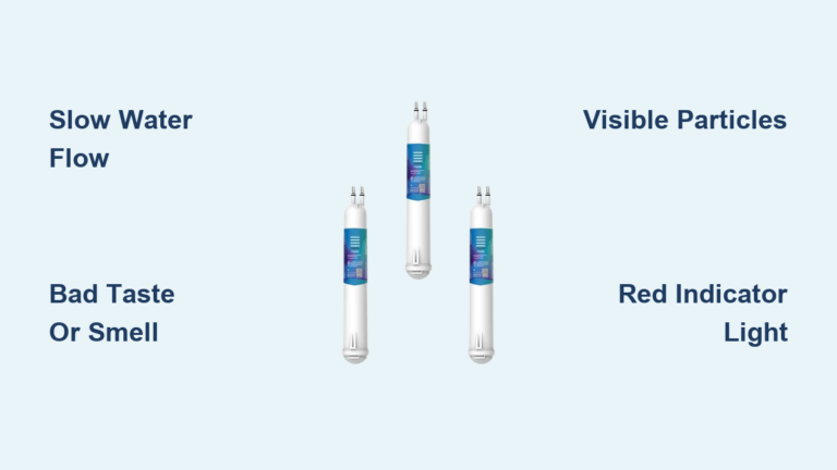 How to Tell If Refrigerator Water Filter Is Clogged