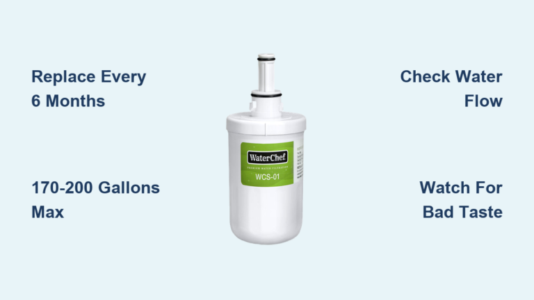 How Long Does a Refrigerator Water Filter Last?