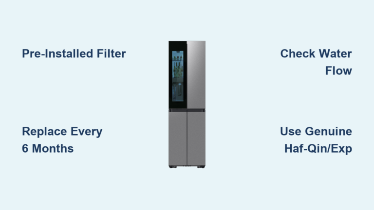 Samsung Bespoke Fridge Water Filter: What You Need to Know