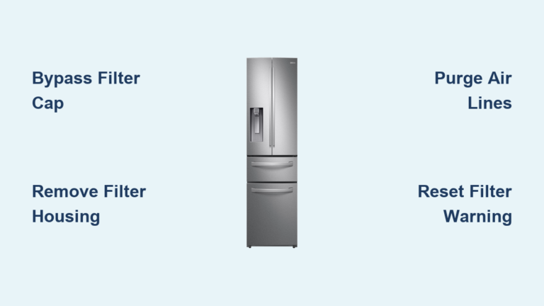 How to Bypass Samsung Refrigerator Water Filter