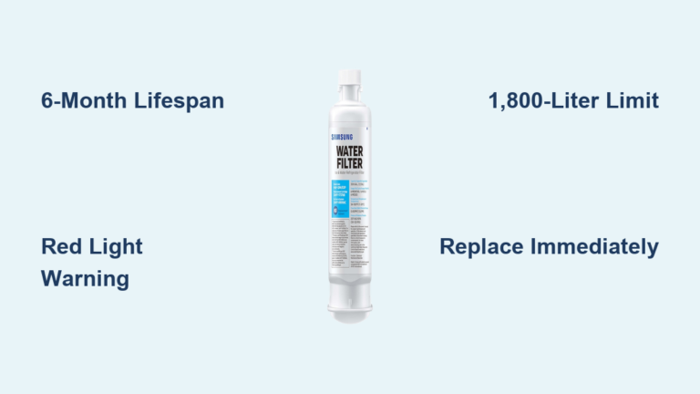 How Long Does a Samsung Refrigerator Water Filter Last