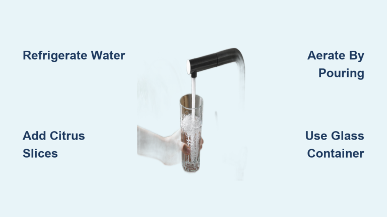 How to Improve Tap Water Taste Without a Filter