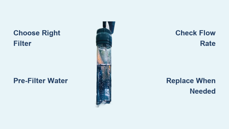How to Filter Water in a Bottle: Easy Steps