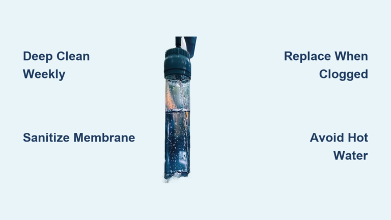 How to Clean a Water Bottle Filter: Quick Steps