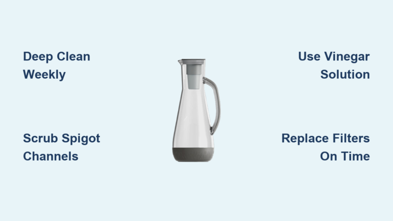 How to Clean a Water Filter Pitcher
