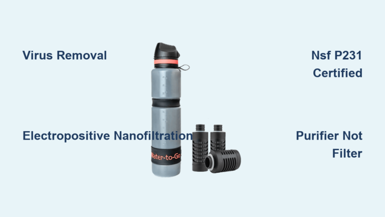 Can Filtered Water Bottles Remove Viruses and Pathogens?