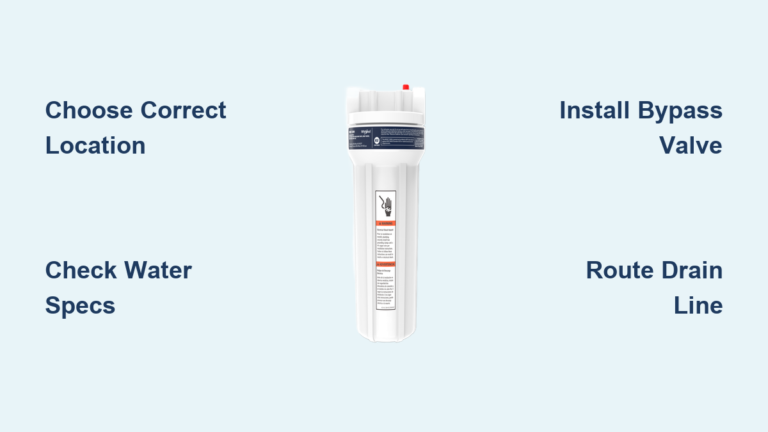 How to Install Whirlpool Whole House Water Filter