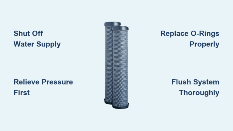 How to Change Whole House Water Filter Cartridge