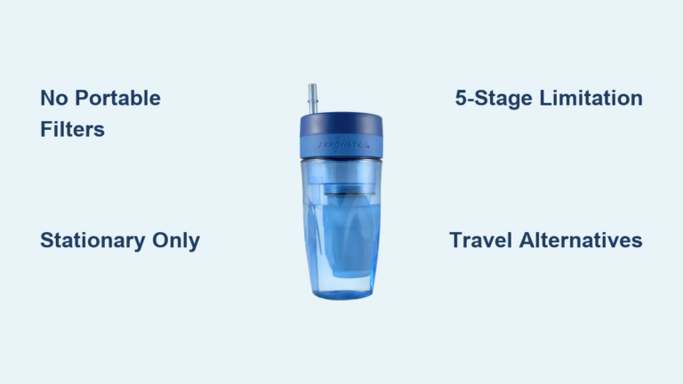 Yes, ZeroWater offers portable water filters suitable for travel, including compact pitchers and filtration bottles designed for on-the-go use.